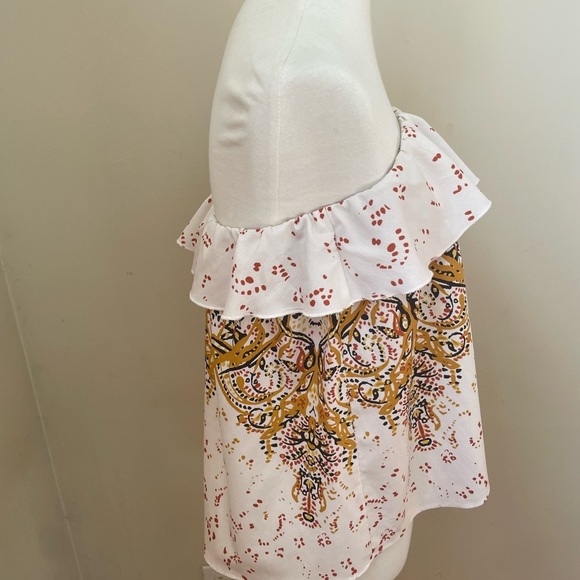 Free People Boho Strapless Flutter Top - Picture 2 of 4